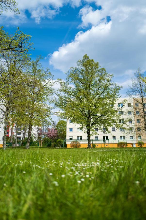 Zentrumsnahe Leipzig-Apartments, Nahe Ufz Und Bmw Inkl Parkplatz Und Fahrraeder Exterior foto